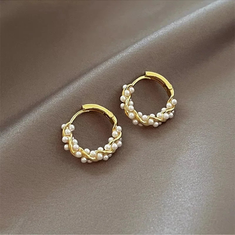 Elegant Pearl Earrings