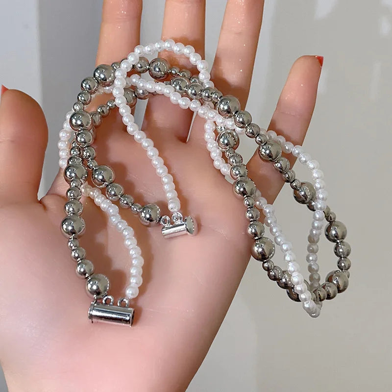 Magnetic Pearl Choker