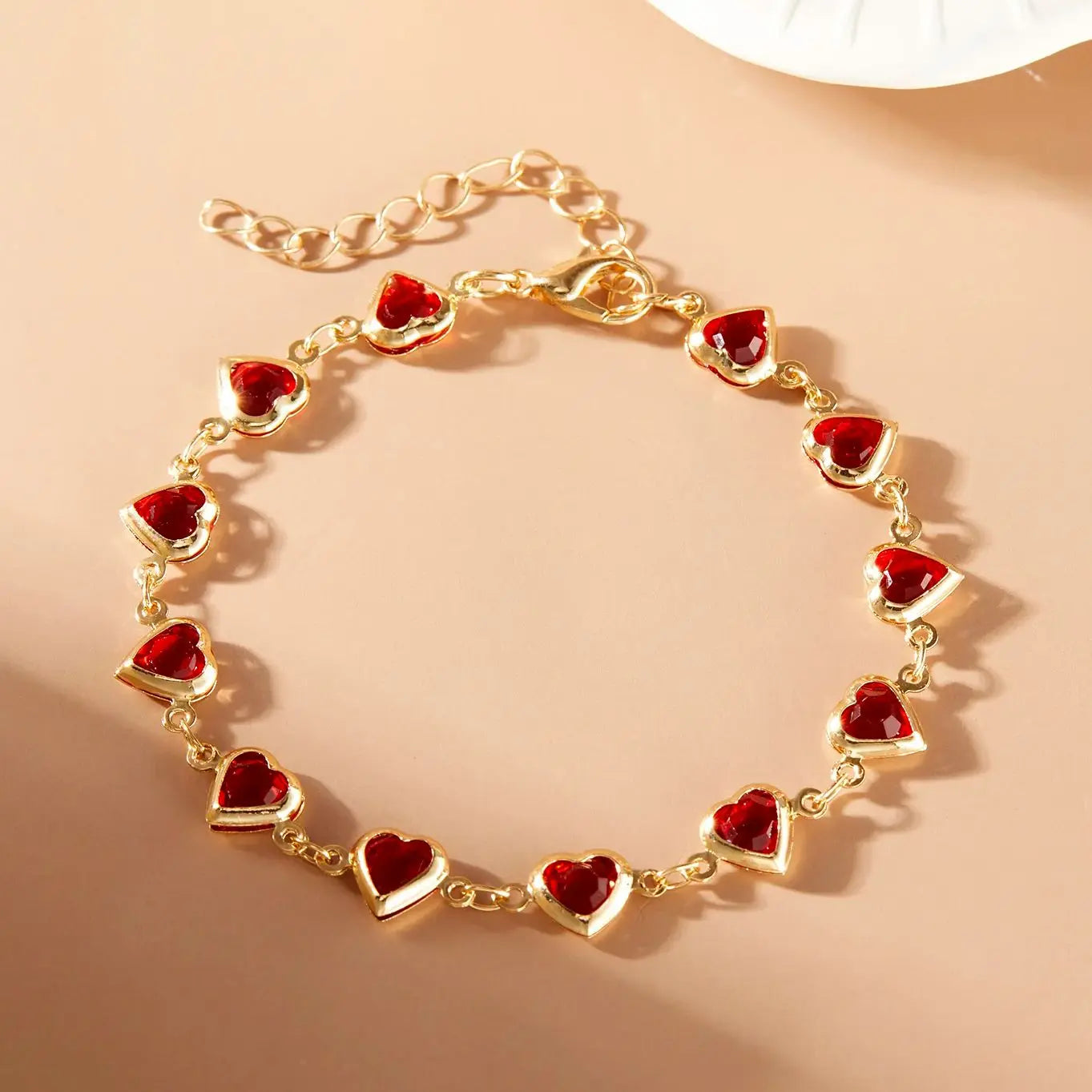 HeartLink Charm Bracelet  Trendy Fashion Jewelry for Women