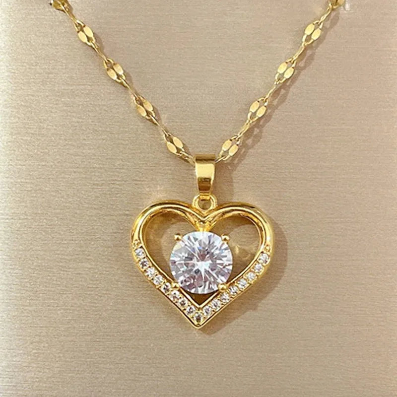 Golden Heart Necklace