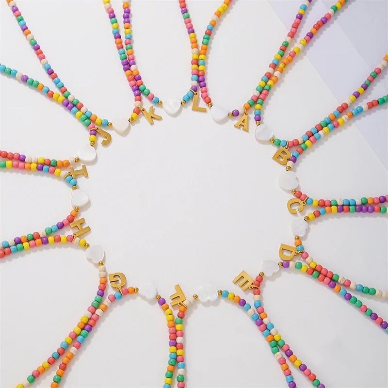 Initial Letter Necklace