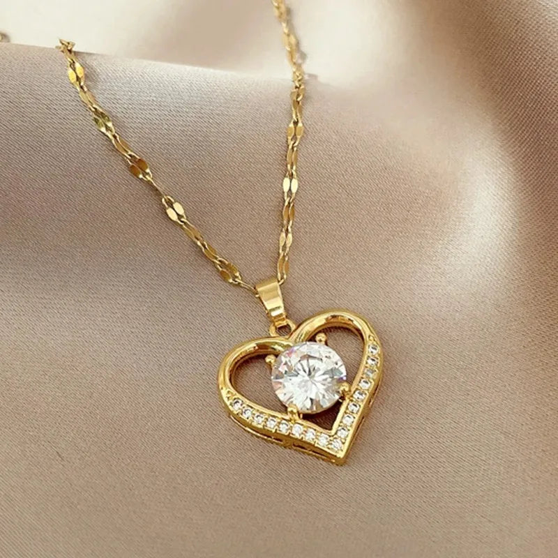 Golden Heart Necklace