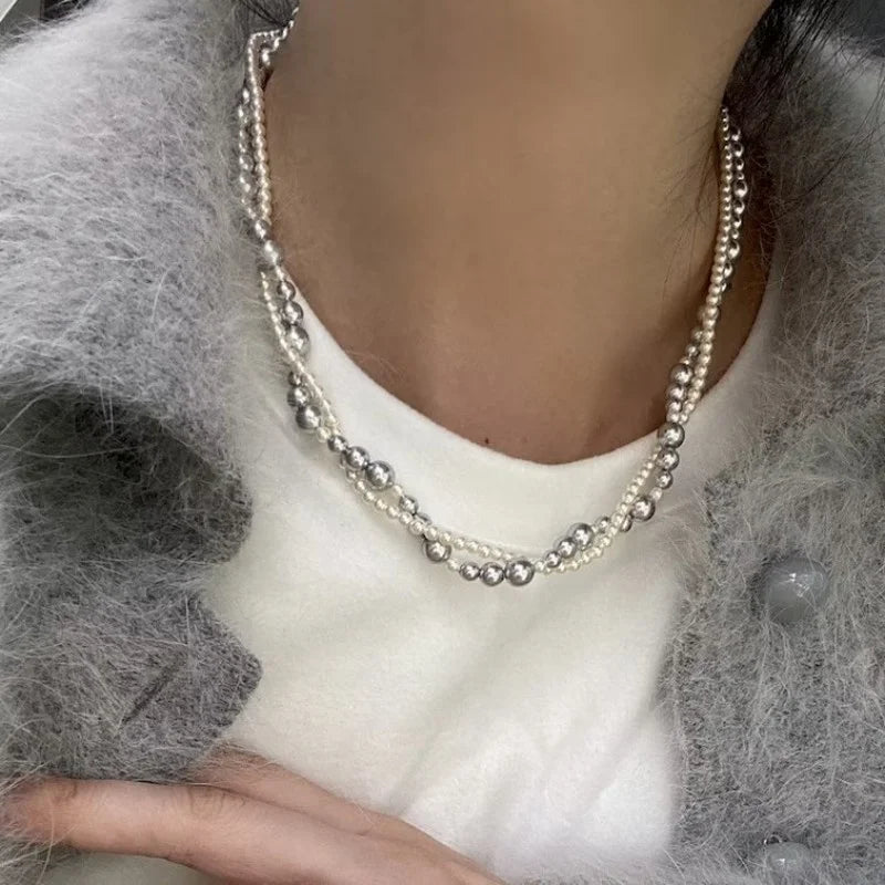 Magnetic Pearl Choker