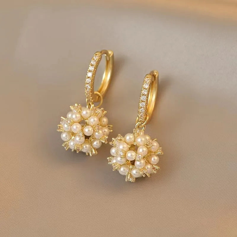 Elegant Pearl Earrings