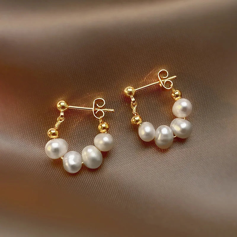 Elegant Pearl Earrings