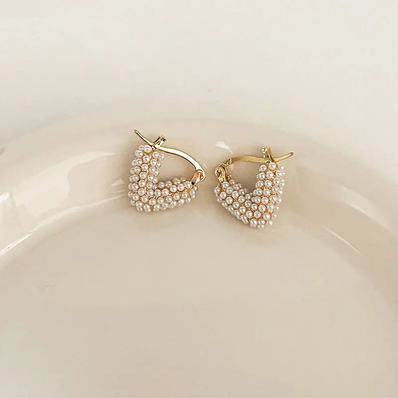 Elegant Pearl Earrings