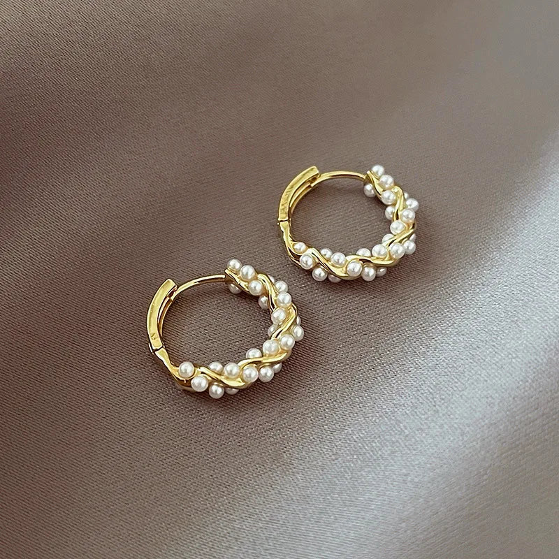 Elegant Pearl Earrings