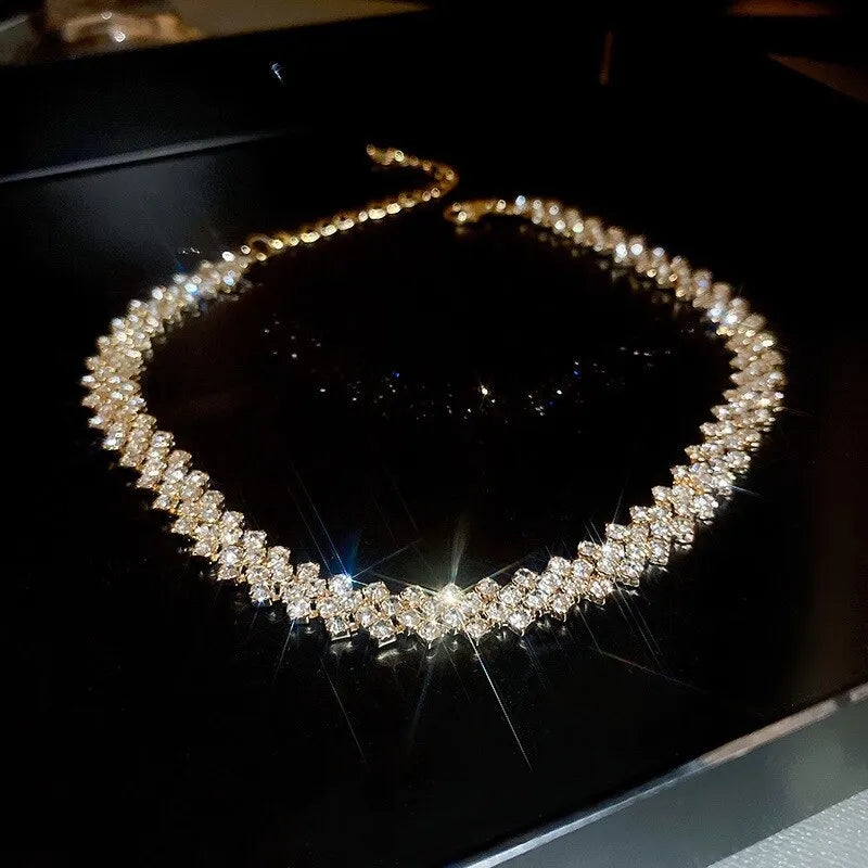 Royal Crystal Choker