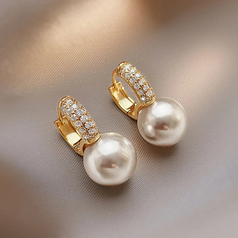 Elegant Pearl Earrings