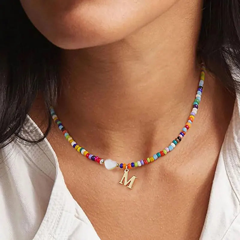 Initial Letter Necklace