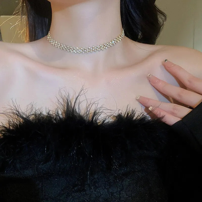 Royal Crystal Choker