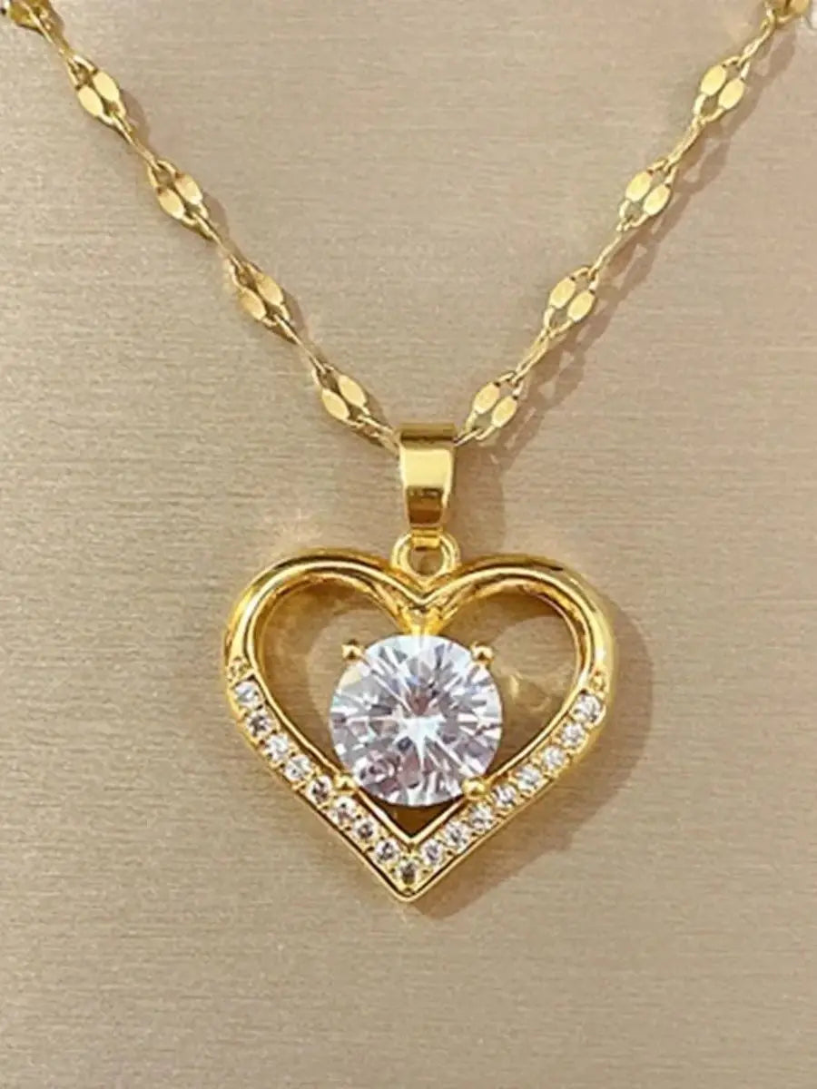 Golden Heart Necklace